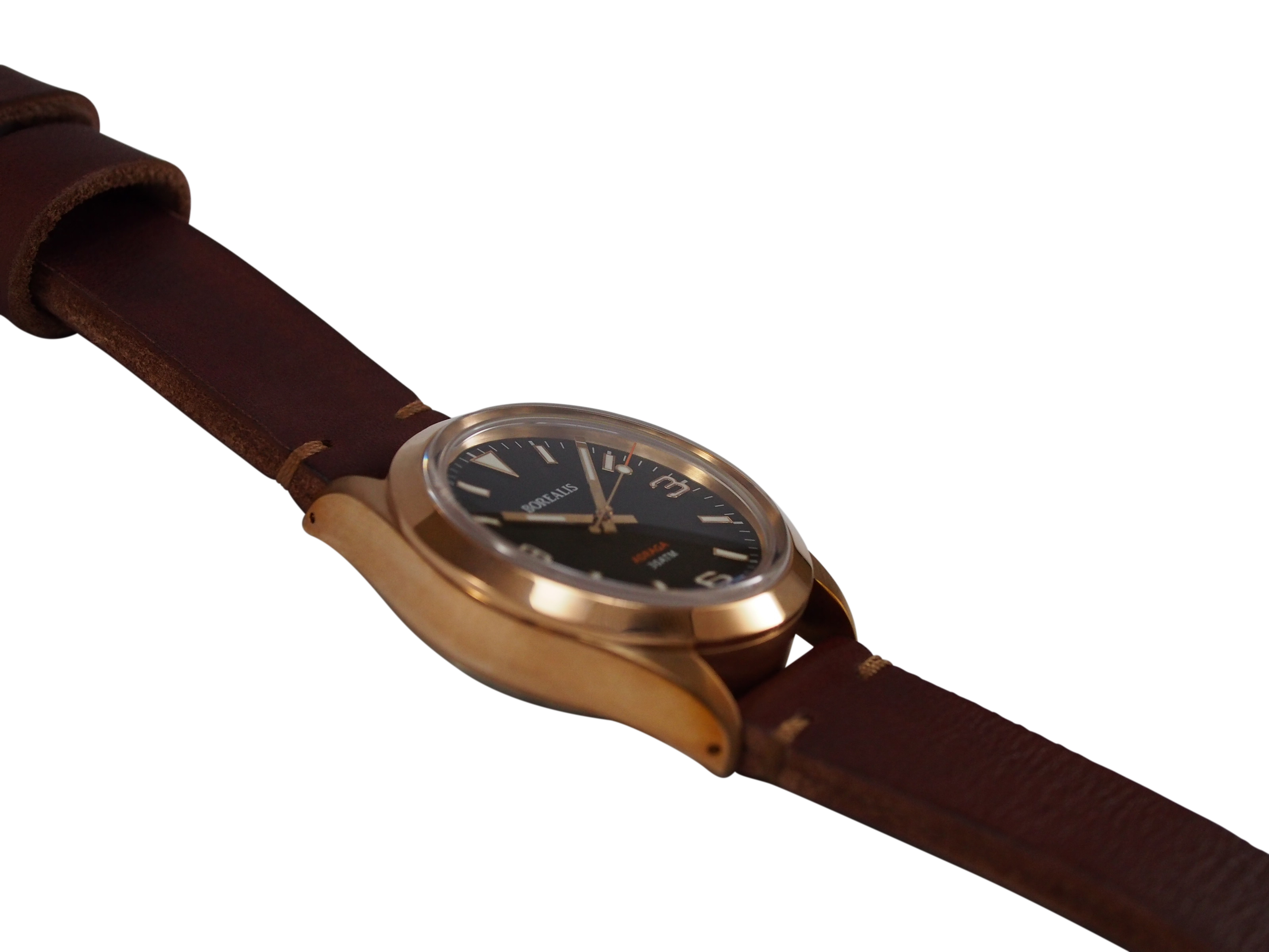 Borealis Adraga Bronze CuSn8 NH38 movement Type A White Lume