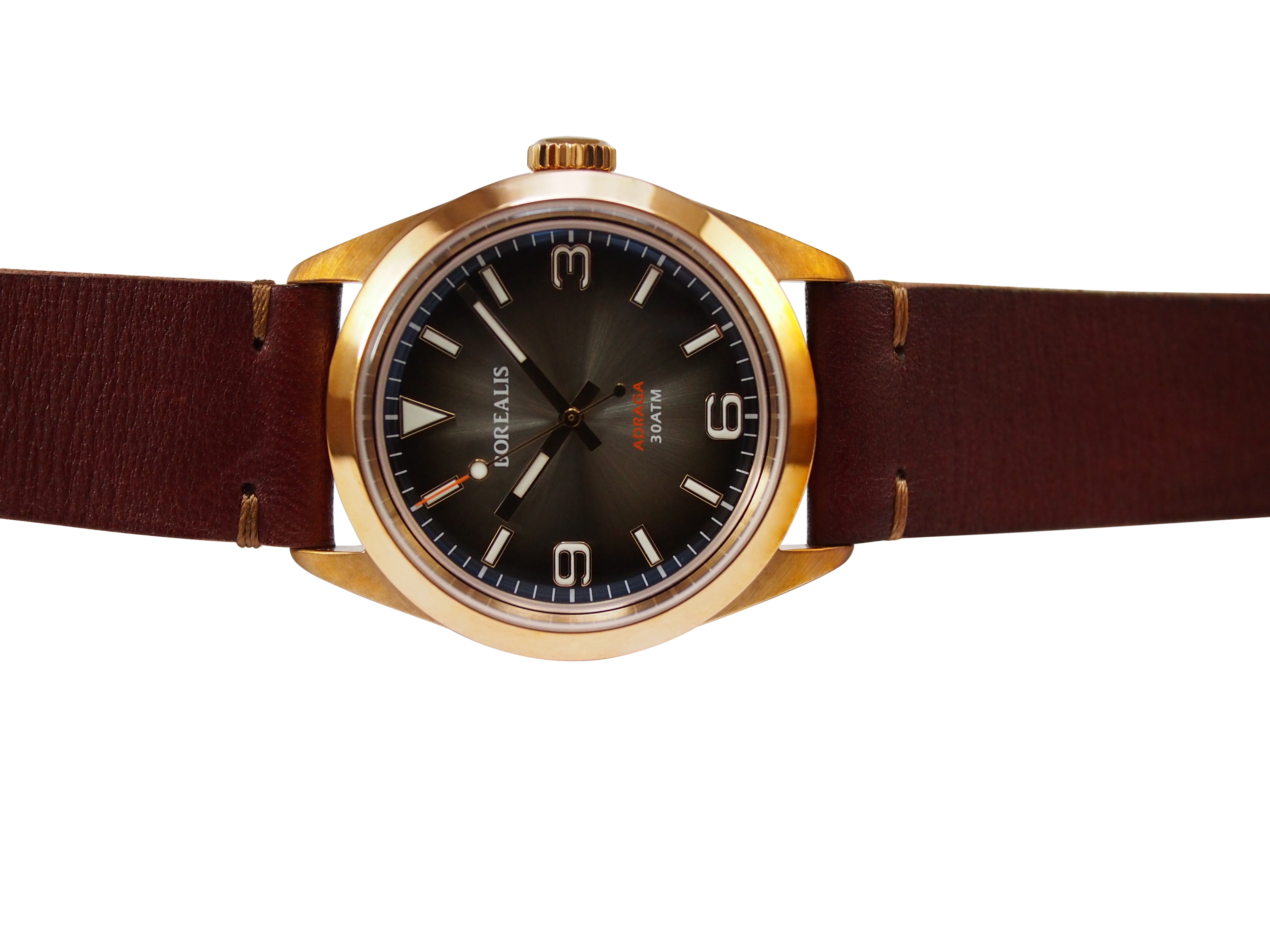 Borealis Adraga Bronze CuSn8 NH38 movement Type C White Lume