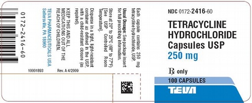 Tetracycline 250mg