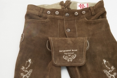 Zapfig Lederhose kurz
