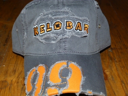 Kelobar Schildkappe orange/grau 00031