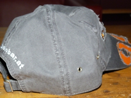 Kelobar Schildkappe orange/grau