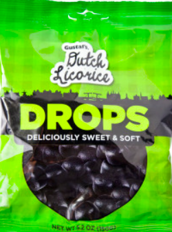 Gustaf's - Dutch Black Licorice Drops Gustaf's - Dutch Black Licorice Drops