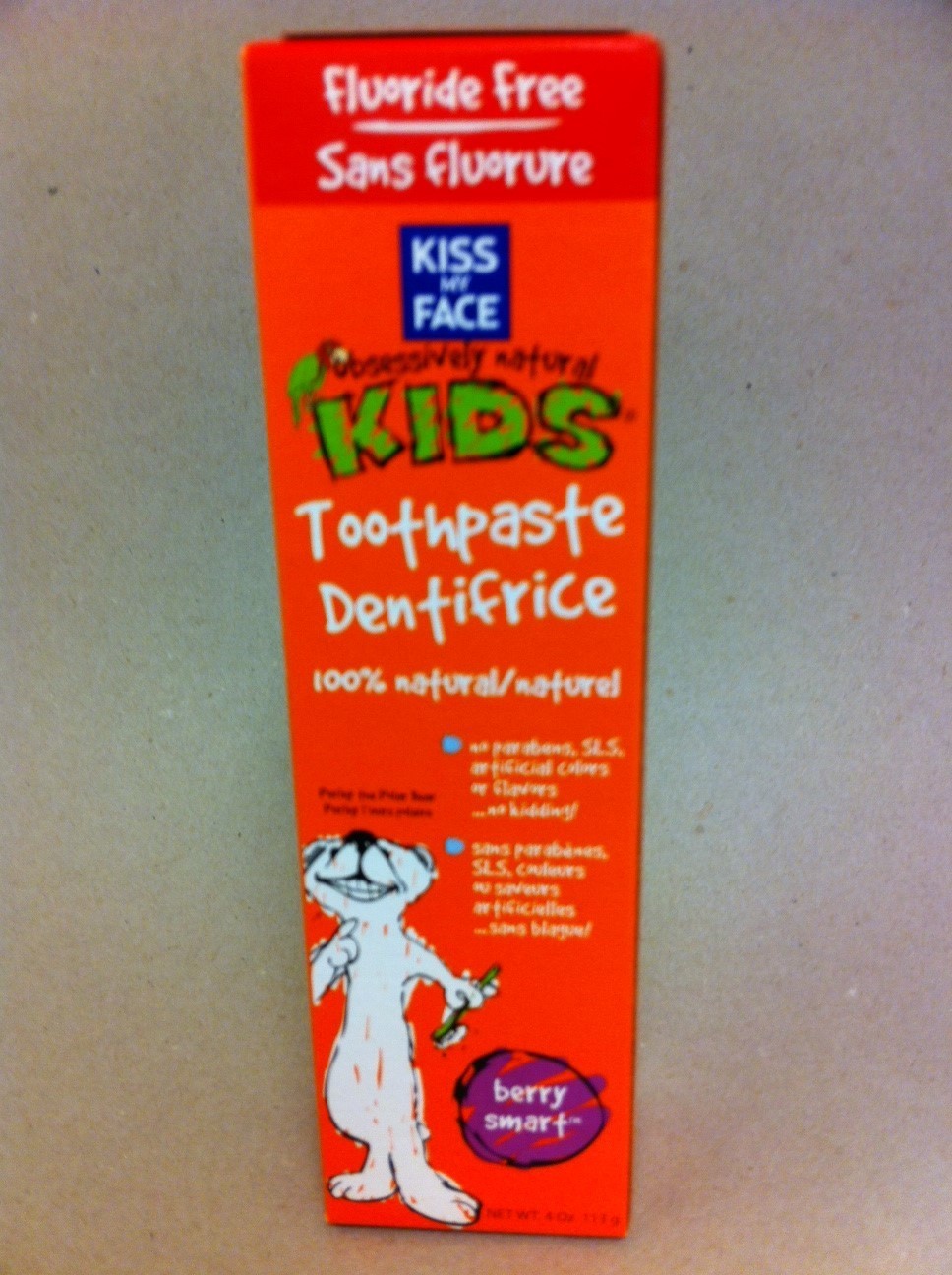 Natural Kid's Toothpaste Natural Kid's Toothpaste