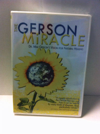 THE GERSON MIRACLE DVD THE GERSON MIRACLE DVD