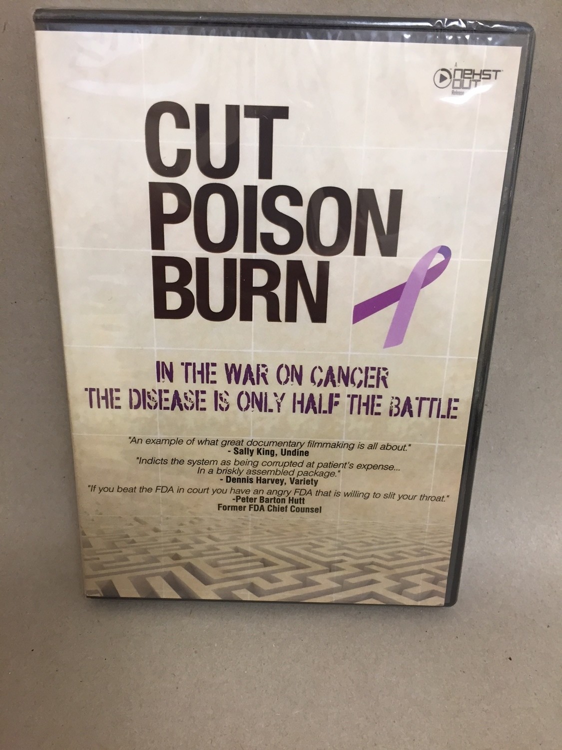 Cut Poison Burn DVD Cut Poison Burn DVD