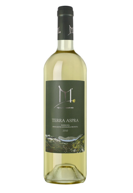 Terra Aspra 2011 Rosa Gialla - Vino bianco Aglianico - IGP Basilicata - 6 bottiglie da 750 ml vino bianco aglianico