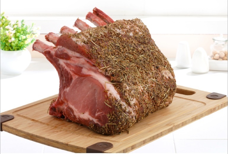 Arista di suino intera - 1 kg Arista di suino senz'osso intera