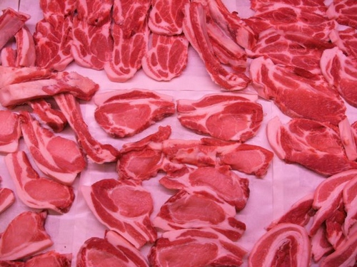 Arista di suino a fette - 1 kg arista a fette
