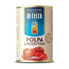 De Cecco Chopped tomatoes 400g De Cecco Chopped tomatoes 400g