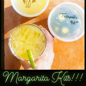 MARGARITA KITS ($10.00 EACH AFTER SELECTION) MARGARITA KITS ($10.00 EACH AFTER SELECTION)