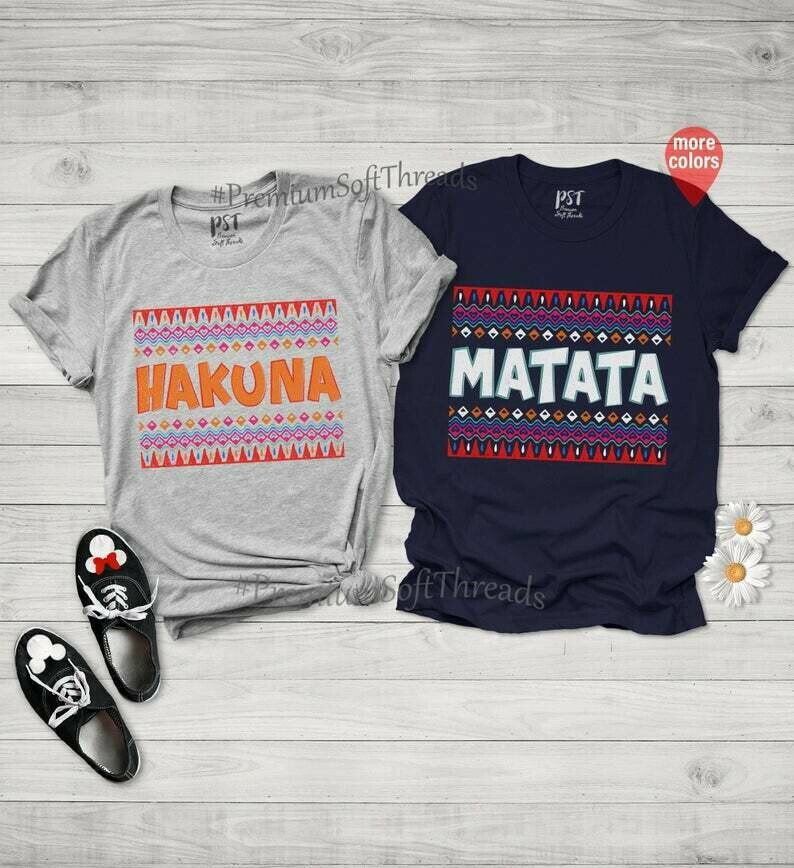 hakuna matata matching shirts