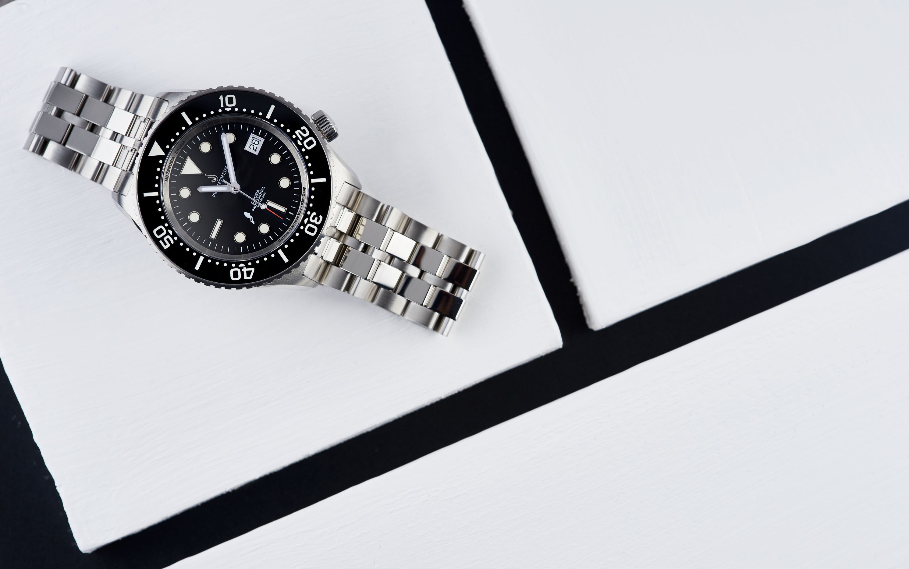 Prometheus Zenobia Black Dial Date Version A