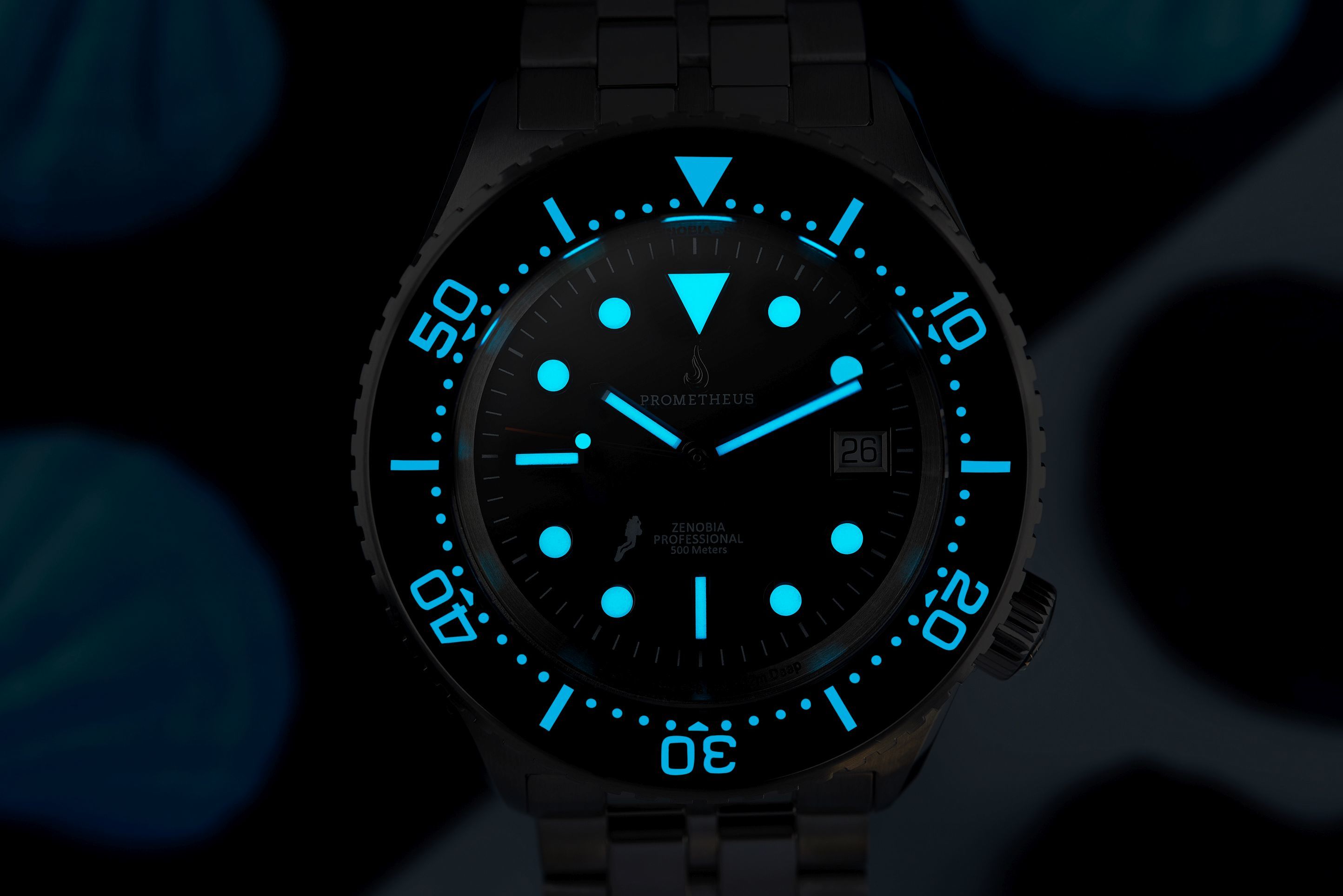 Prometheus Zenobia Black Dial Date Version A