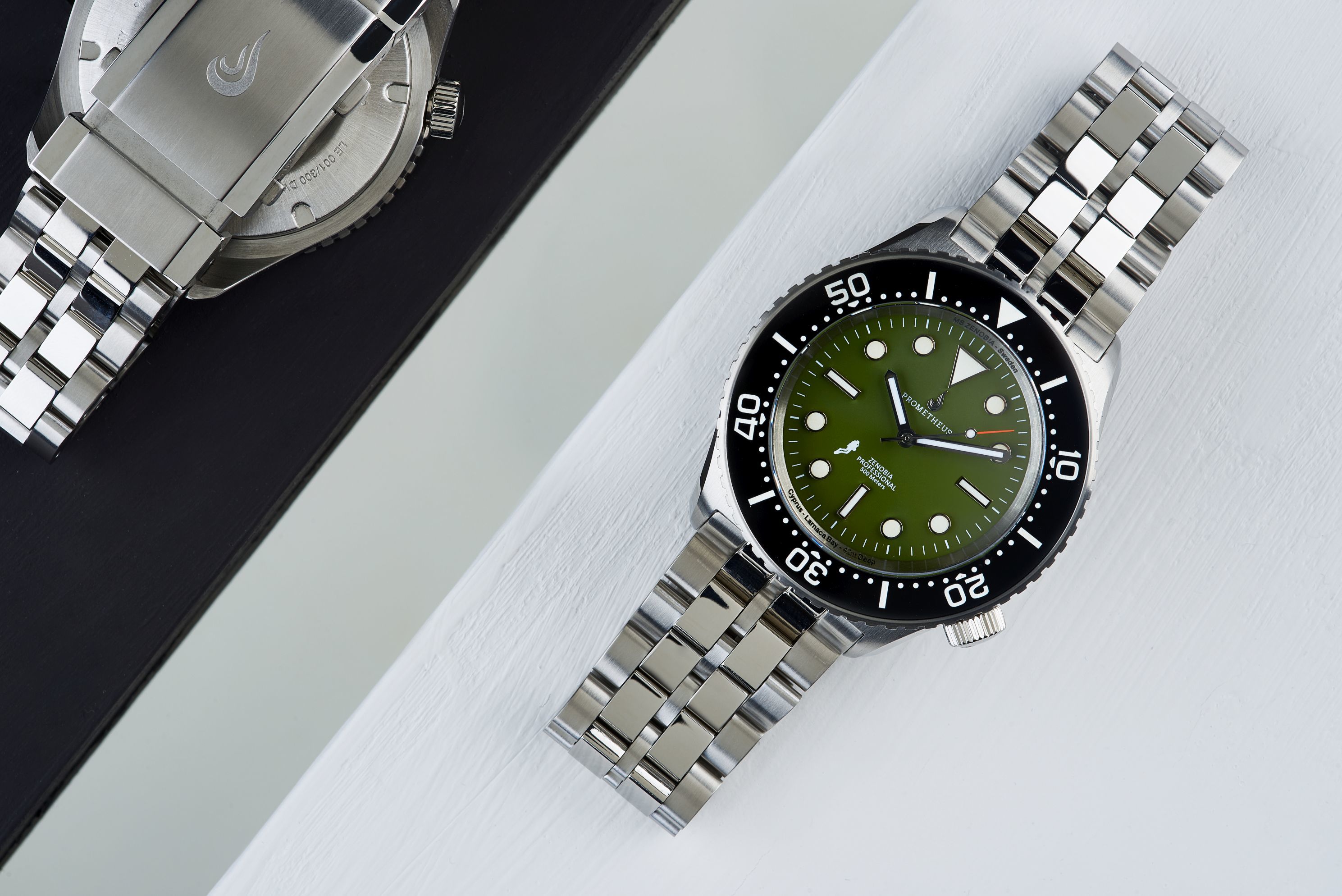 Prometheus Zenobia Green Dial No Date Version B1