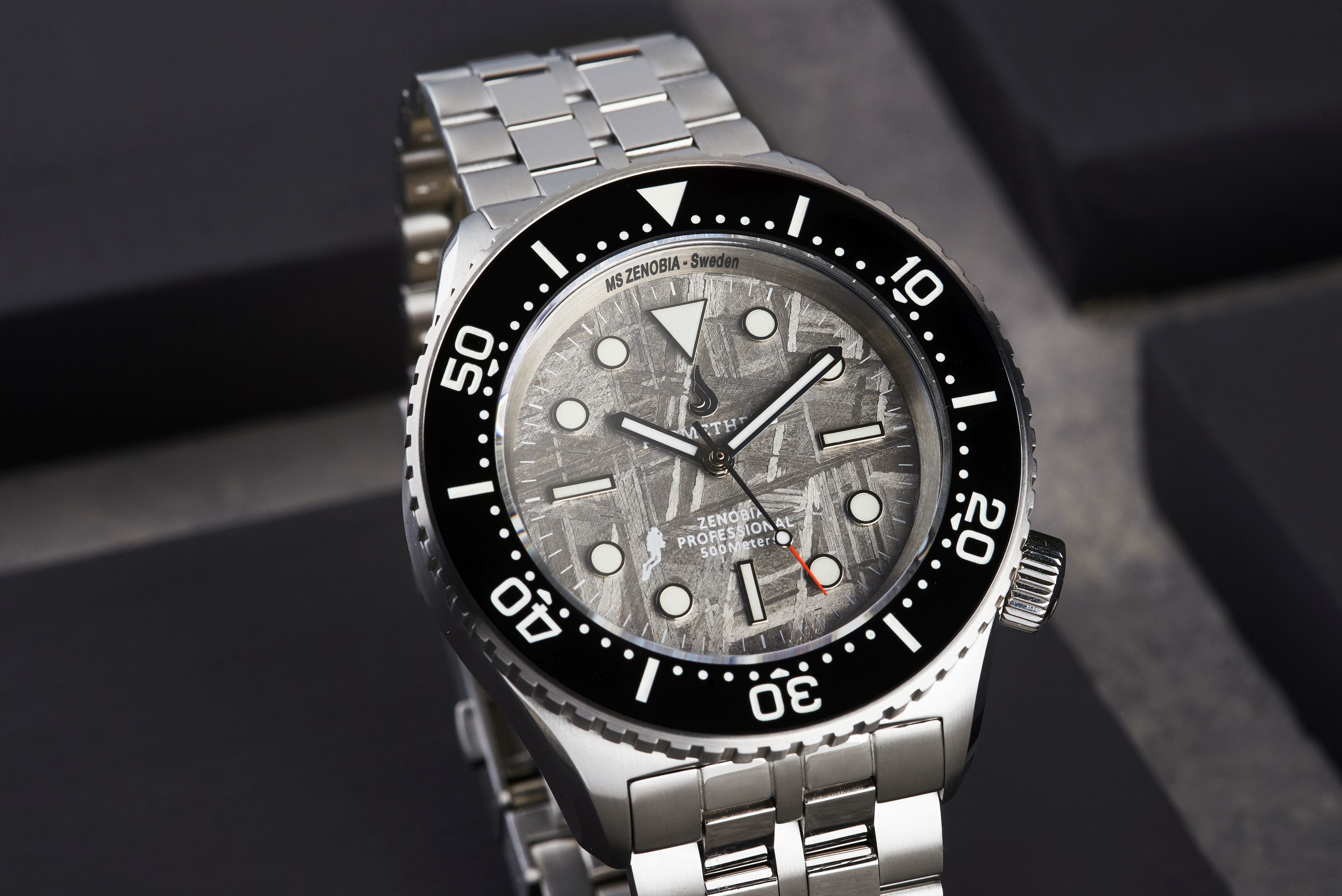 Prometheus Zenobia Meteorite Dial Version F1 No Date