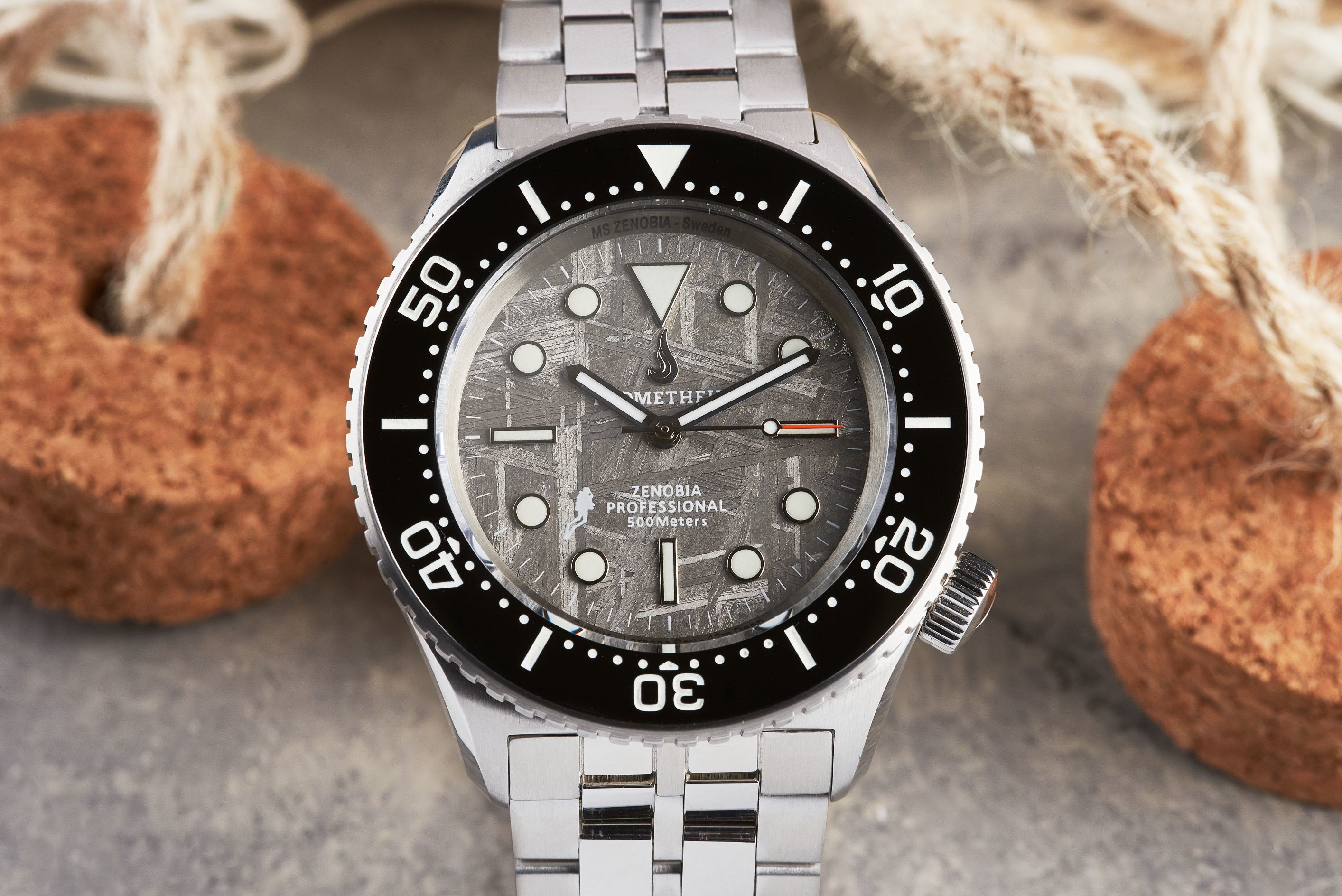 Prometheus Zenobia Meteorite Dial Version F1 No Date