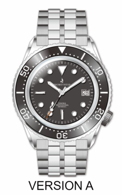 Prometheus Zenobia Black Dial Date Version A Prometheus Zenobia Black Dial Date Version A