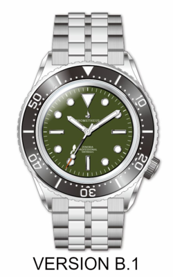 Prometheus Zenobia Green Dial No Date Version B1 Prometheus Zenobia Green Dial No Date Version B1