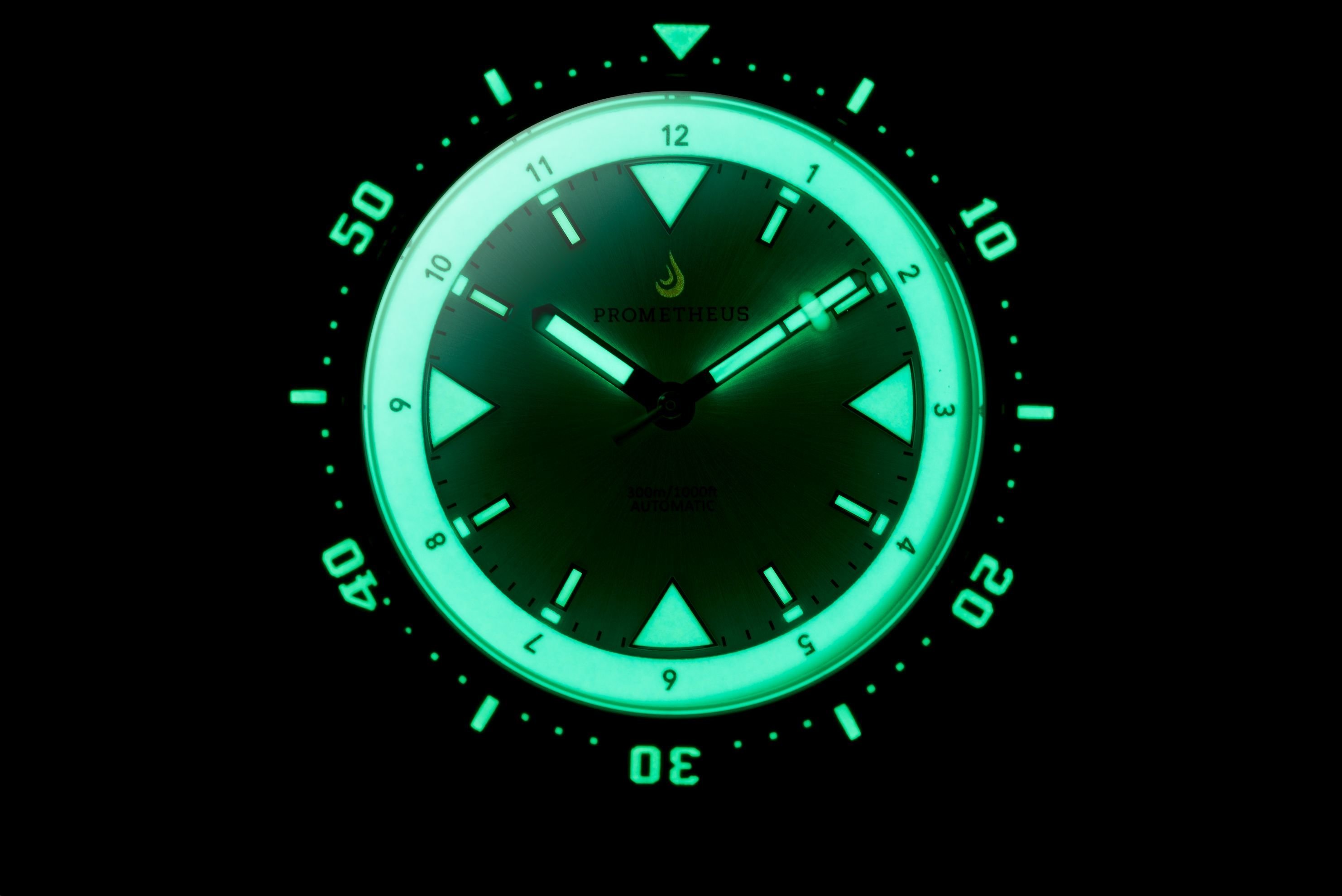 Pre-Order Prometheus Eagle Ray Version 5A1 Black Dial No Date C3X1 Superluminova
