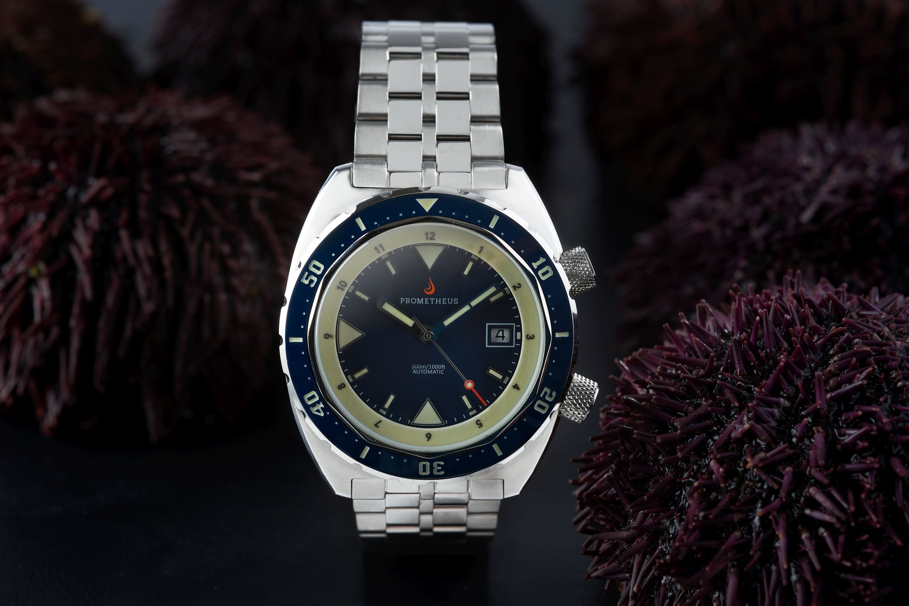 Pre-Order Prometheus Eagle Ray Version 5B ETA 2824 Blue Dial Date C3X1 Superluminova