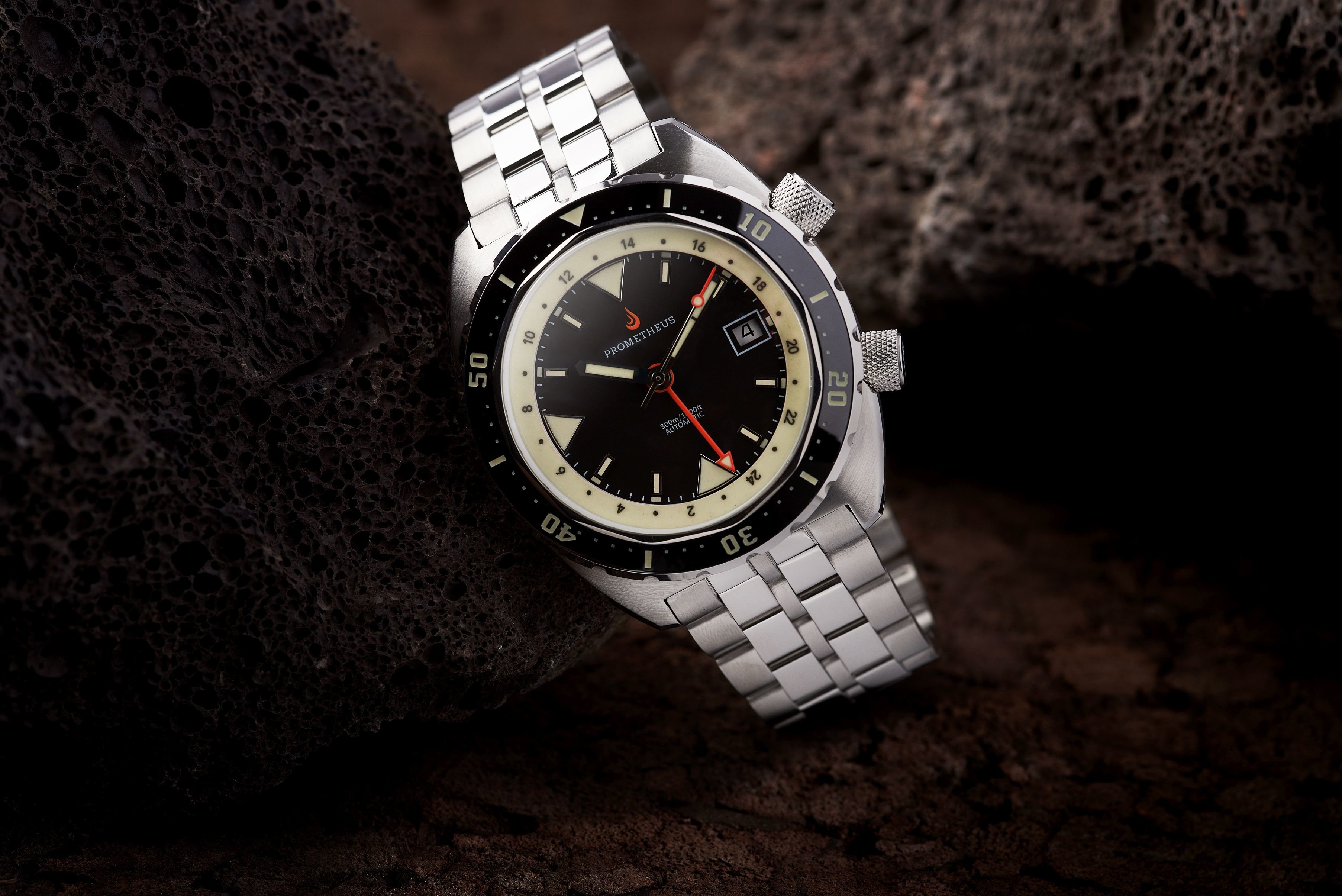 Pre-Order Prometheus Eagle Ray Version 4A ETA 2893-2 Black Dial Date C3X1 Superluminova