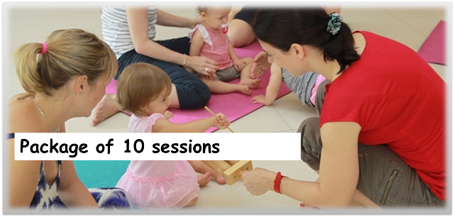 Package of 10 sessions Musical Monkeys 00009