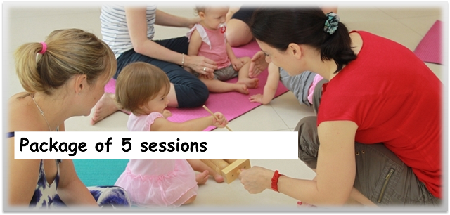 Package of 5 sessions Musical Monkeys 00040
