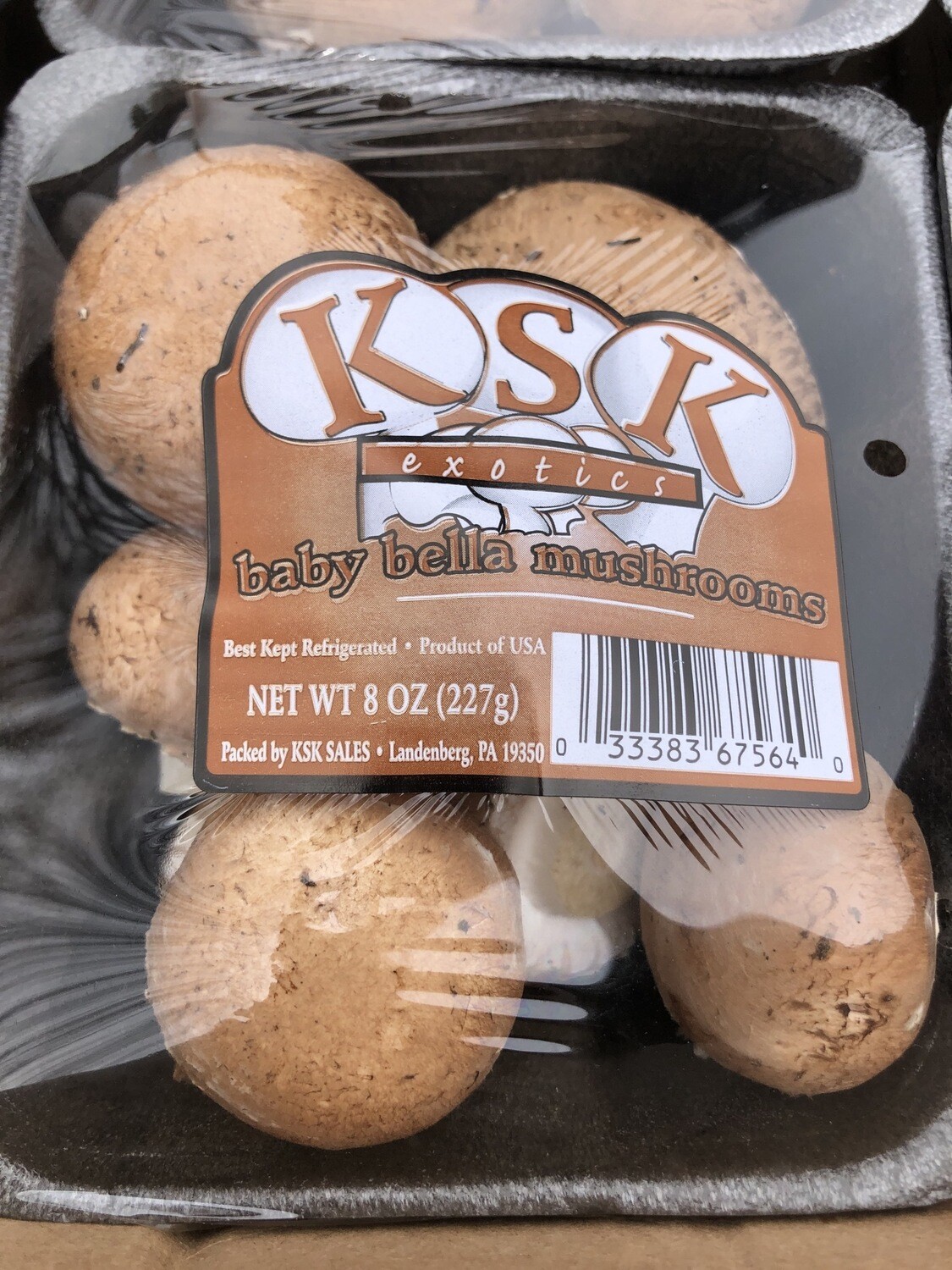 Mushrooms - Baby Bella Mushrooms - Baby Bella