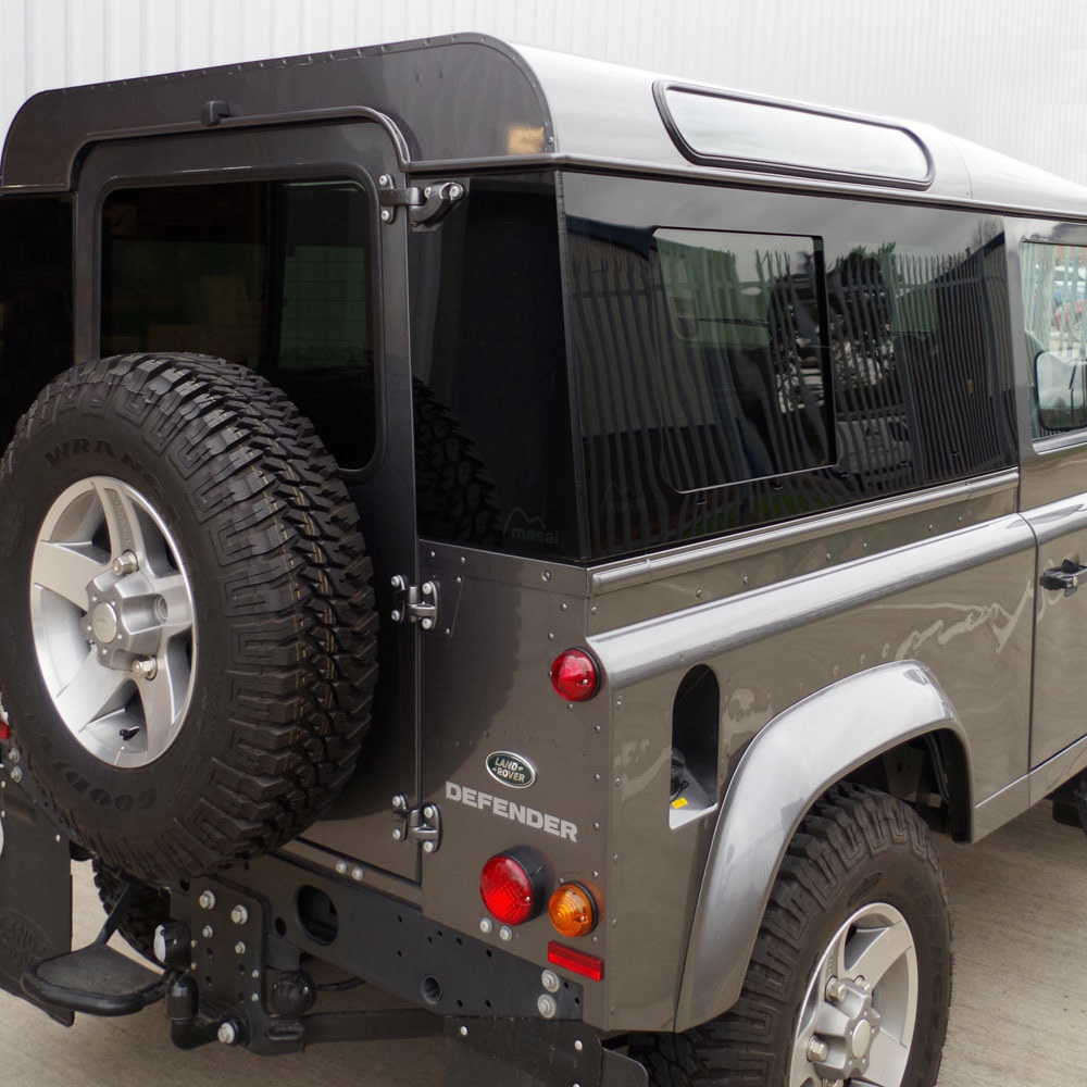 Sliding Masai Panoramic Tinted Windows for Land Rover Defender 90