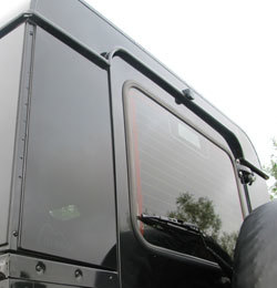 The "standard" version of the Rear Quarter Lights has a 1cm gap before the vehicle edge