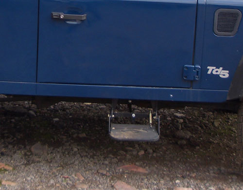 Side Folding Step for Land Rover Defender