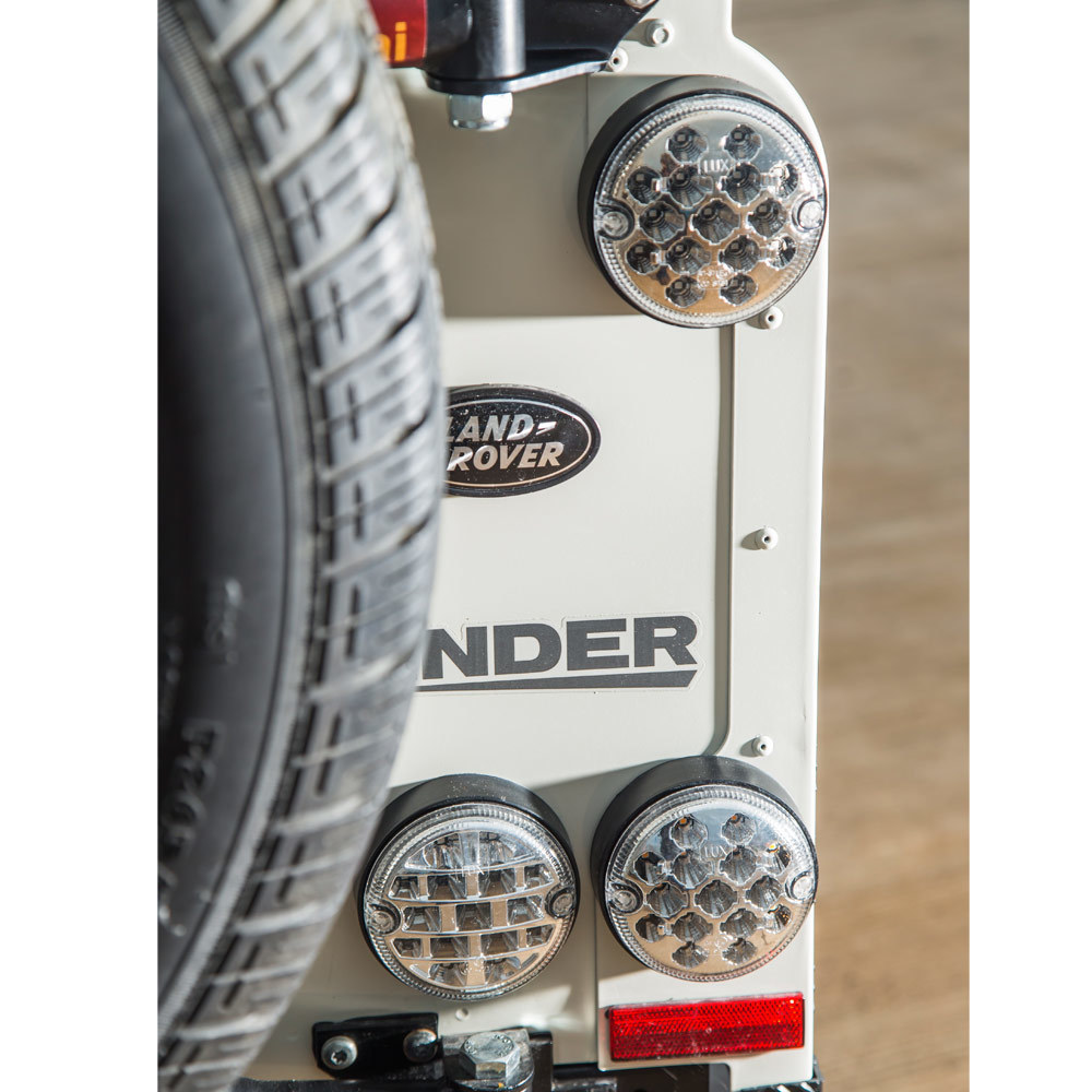 OS Clear Lenses - all unlit - NAS style LED Lights Upgrade Kit for Land Rover Defender
