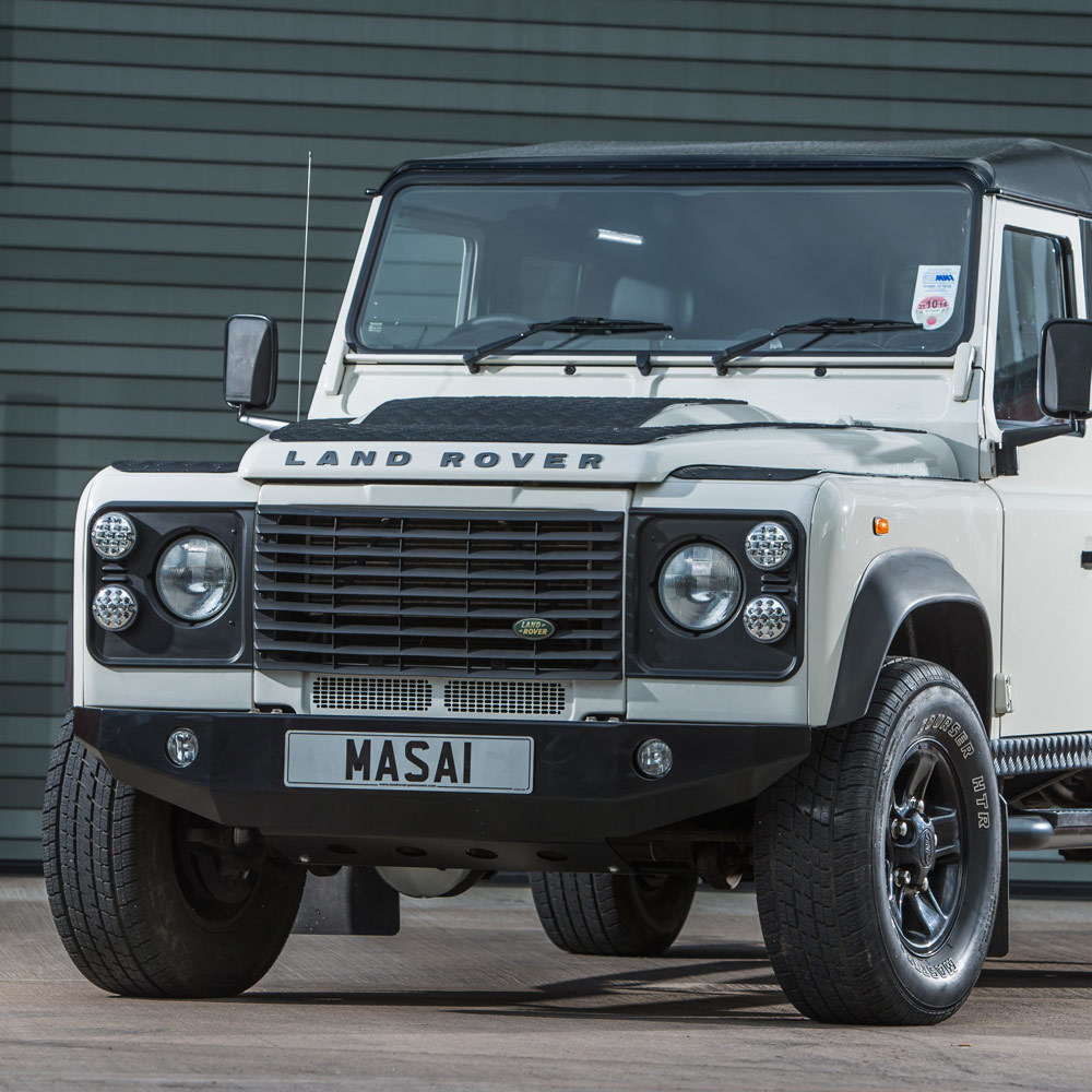 Front Lenses - NAS style LED Lights Upgrade Kit for Land Rover Defender