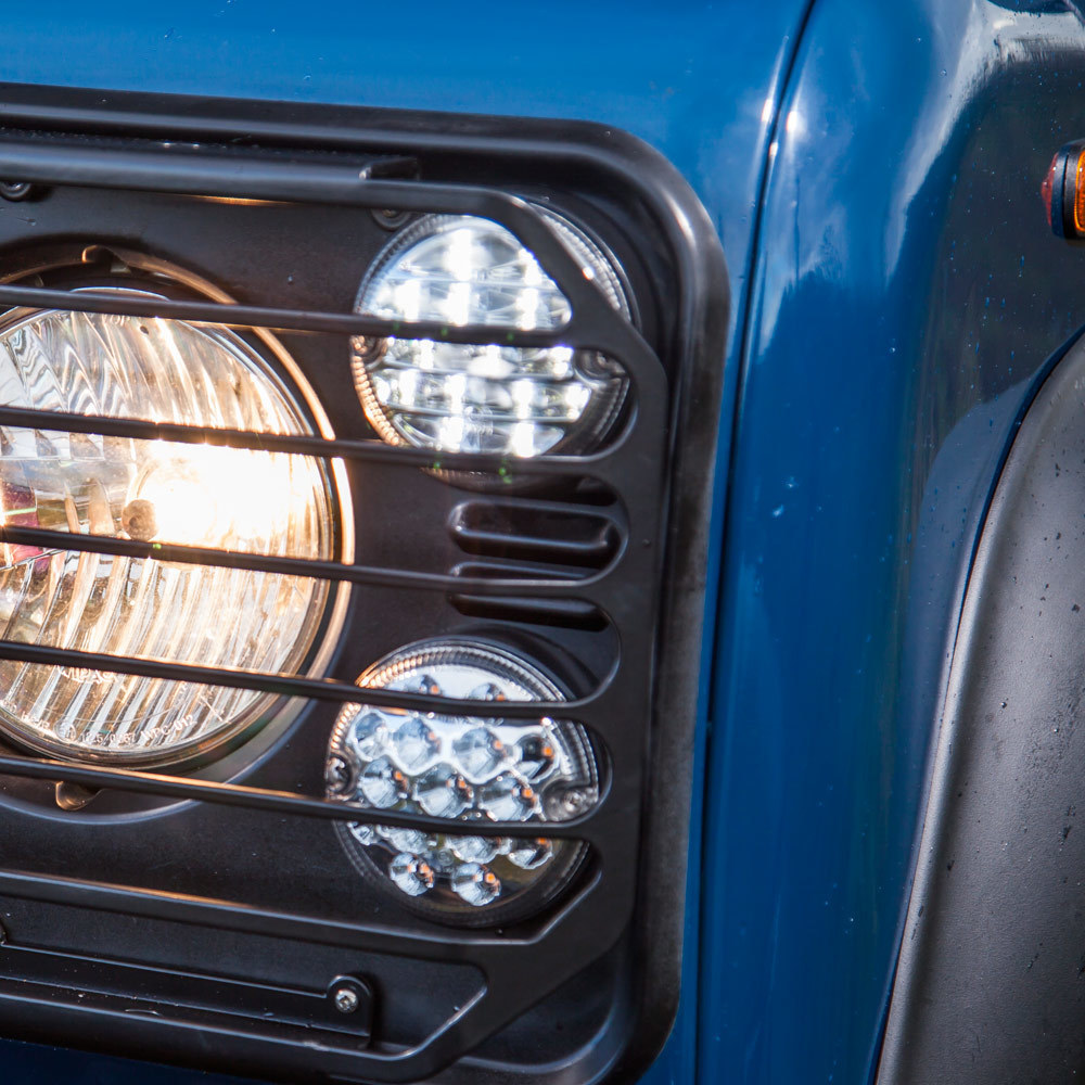 NS Front Lenses - NAS style LED Lights Upgrade Kit for Land Rover Defender