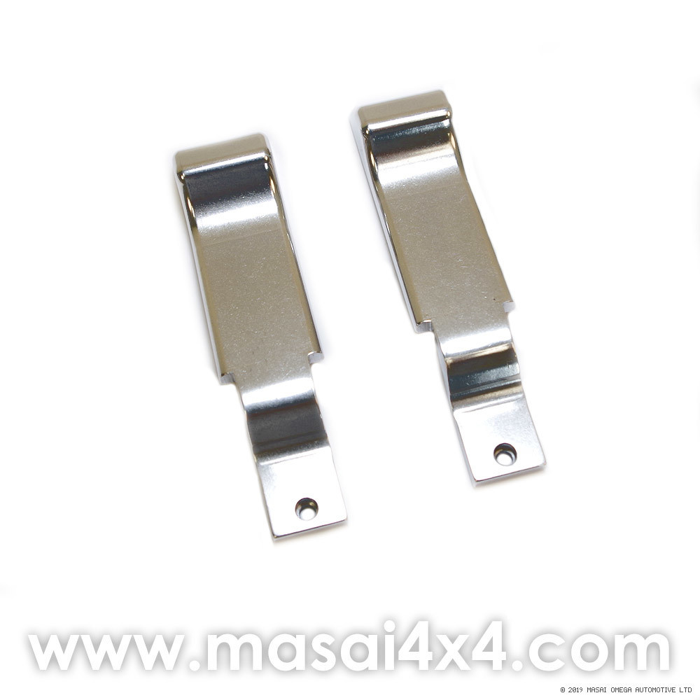 Billet Aluminium Door Locking Pegs Pair For Push Button Doors