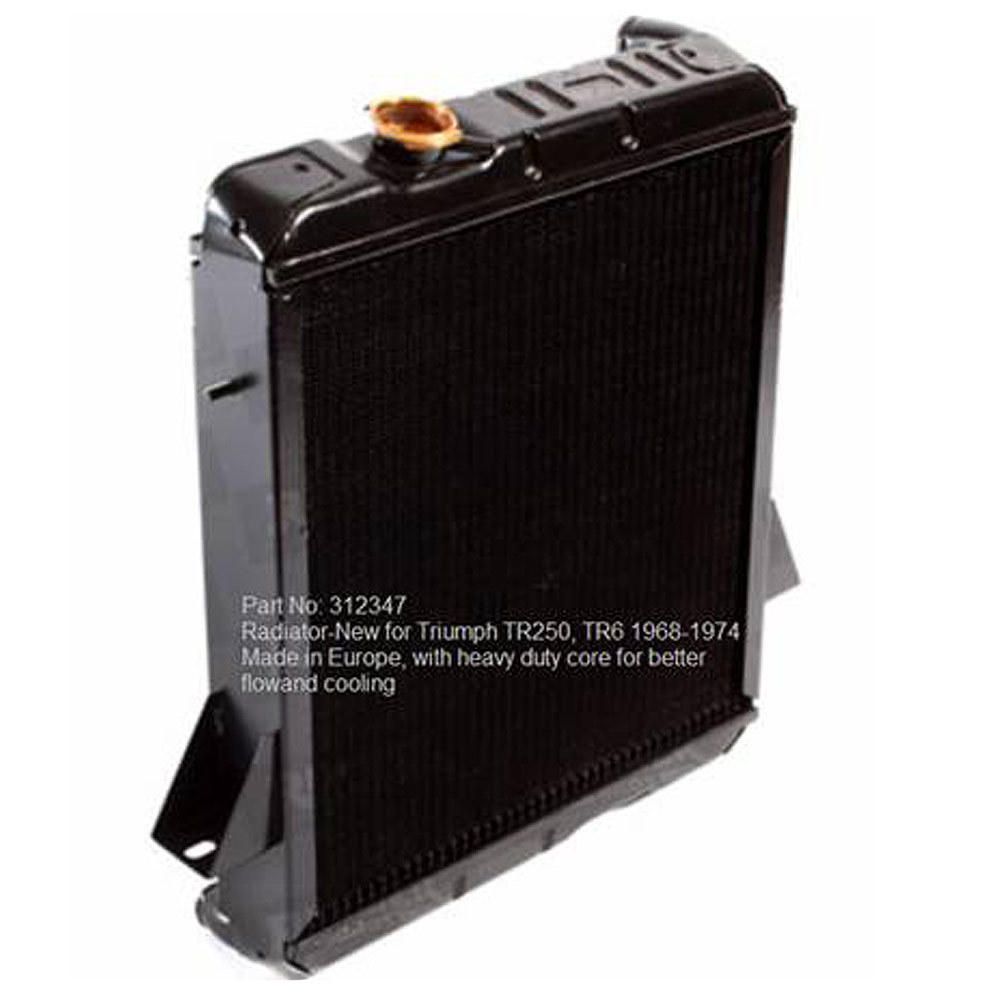 Triumph TR5 / TR6 / TR250 Radiator - PN. 312347