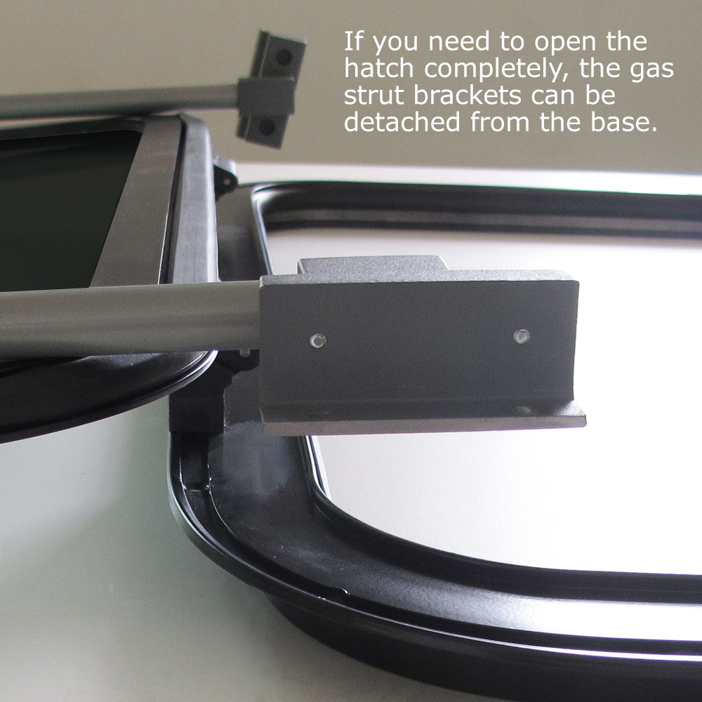 Sunroof - 990 x 790mm - DARK tint (Special Order)