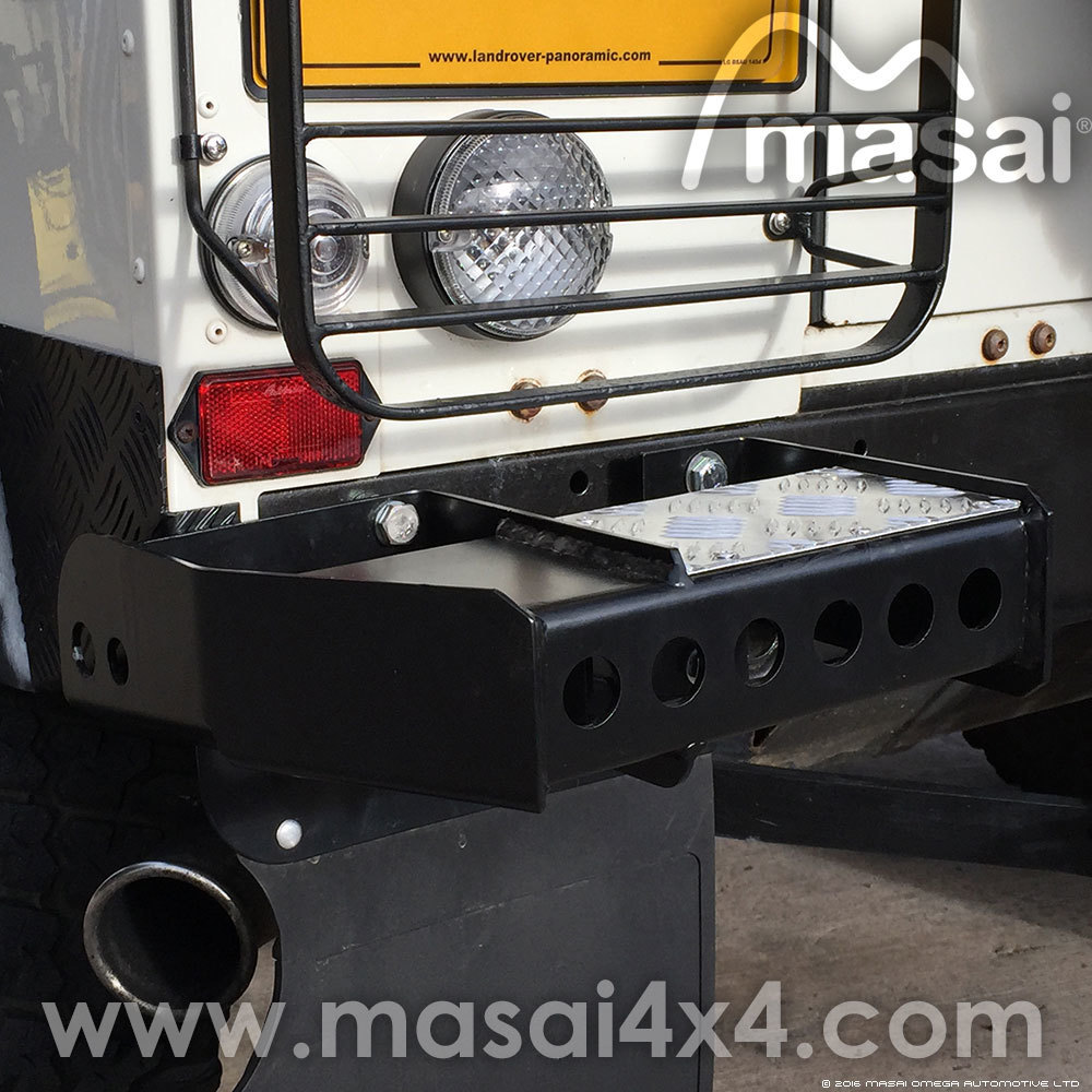 Rear Bumperettes for Land Rover Defender 90 and 110 (Pair) DEFBump