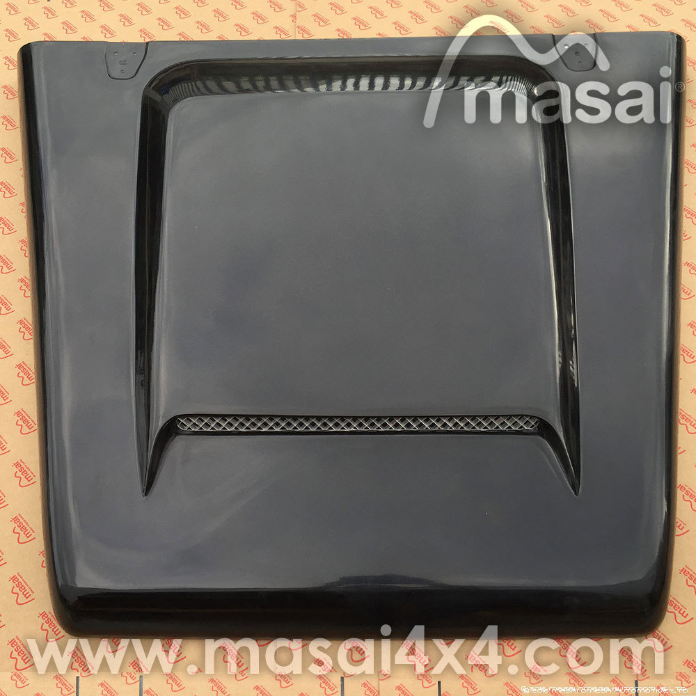 Masai Sport Scooped Bonnet with Grill for Land Rover Defender - GRP Fibreglass