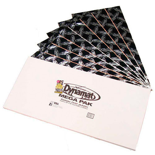 DYNAMAT Xtreme, Mega Pak, 9 sheets - Sound Vibration and Insulation - 609mm x 1219mm DYN10465