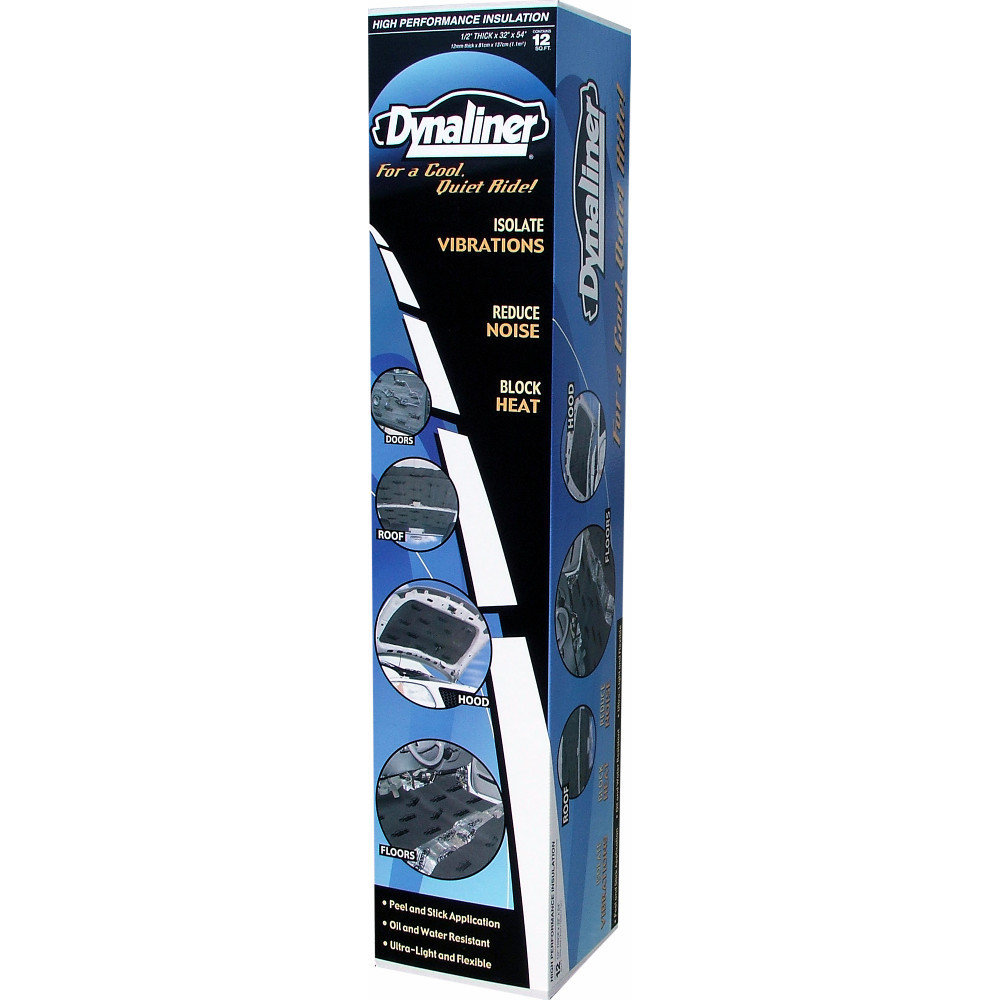 DYNAMAT Dynaliner (1/2 inch) Heat and Sound Insulation (1 sheet per box