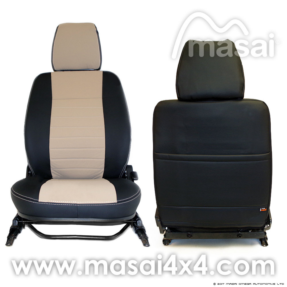 Front Seat Covers for Land Rover Defender TD5, 200TDI & 300TDI DELUXE