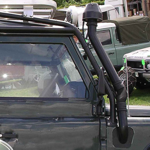 Snorkel Kit/Raised Air Intake (Roll Cage Version) for Land Rover Defender Snorkel Kits