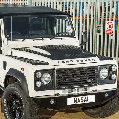 3mm Aluminium Chequer Plate Kit for Land Rover Defender Puma Bonnets 3mm Aluminium Chequer Plate Kit for Land Rover Defender Puma Bonnets