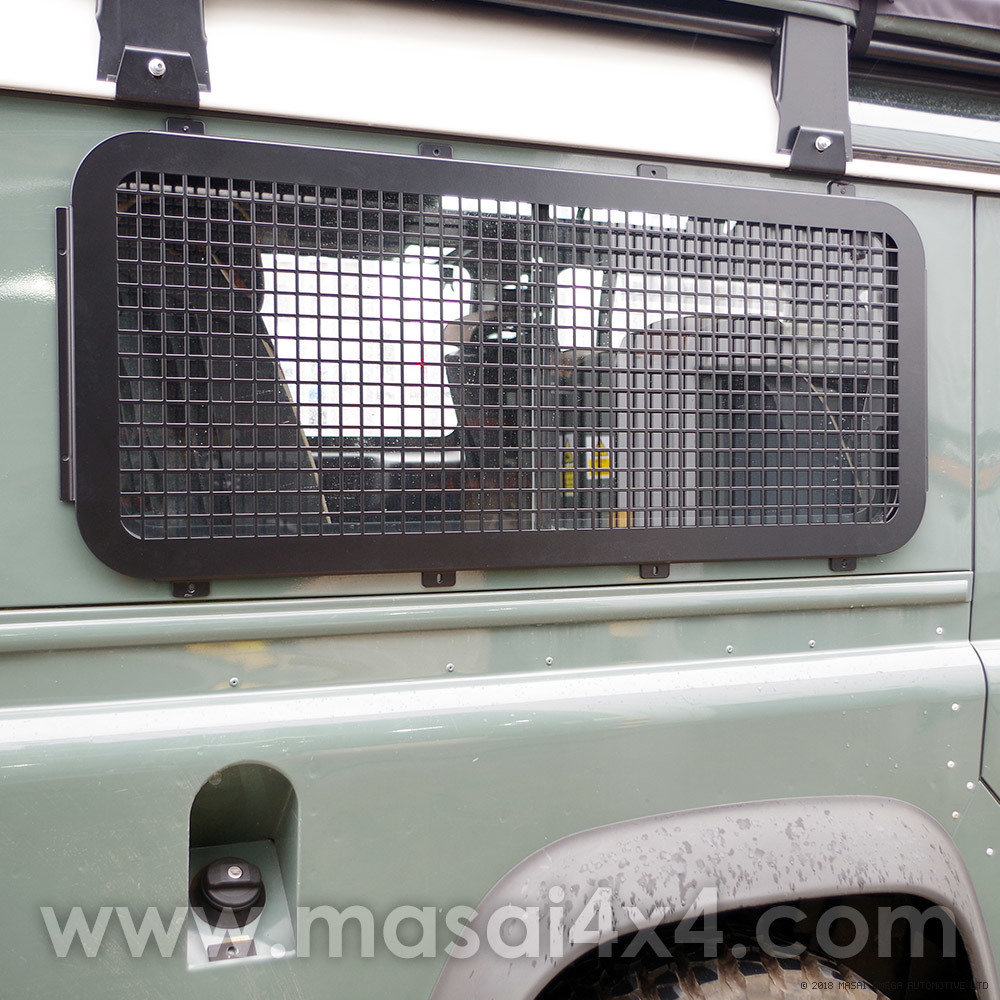 Side Window Guards for Land Rover Defender 90/110 PAIR Window