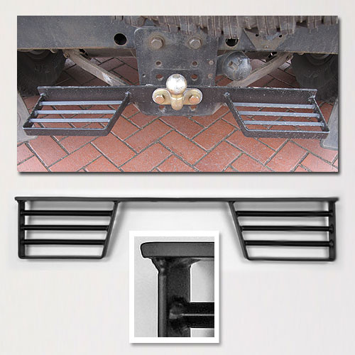 Twin Rear Step for Land Rover Defender - Bars Masai-OM172B