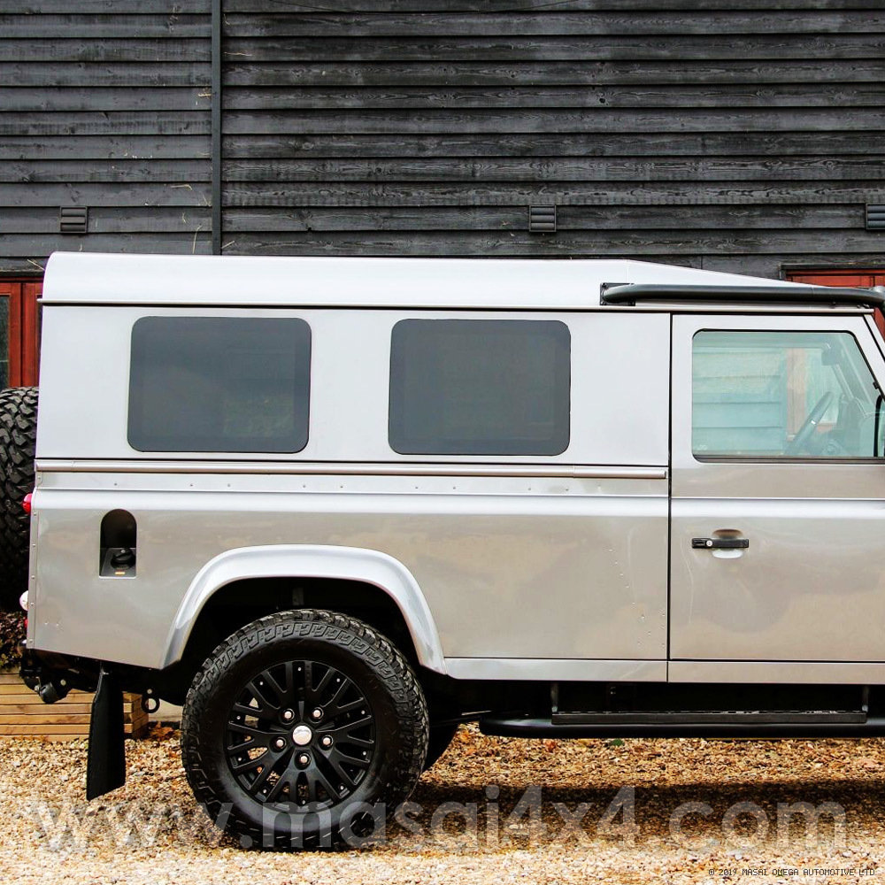 Blind Spot Side Windows Fixed For Land Rover Defender 90 110 Hard Top Panel Van Pair