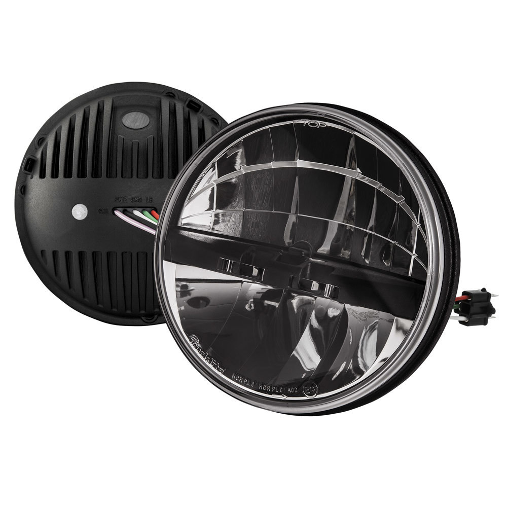 TruckLite 7 Inch Ultra Bright LED Headlights/Headlamps V2, Long Life