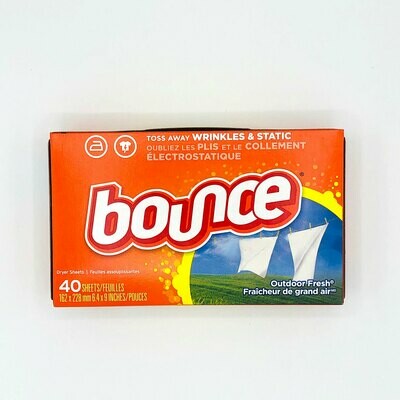 Bounce Outdoor Fresh Dryer Sheets Bounce Outdoor Fresh Dryer Sheets